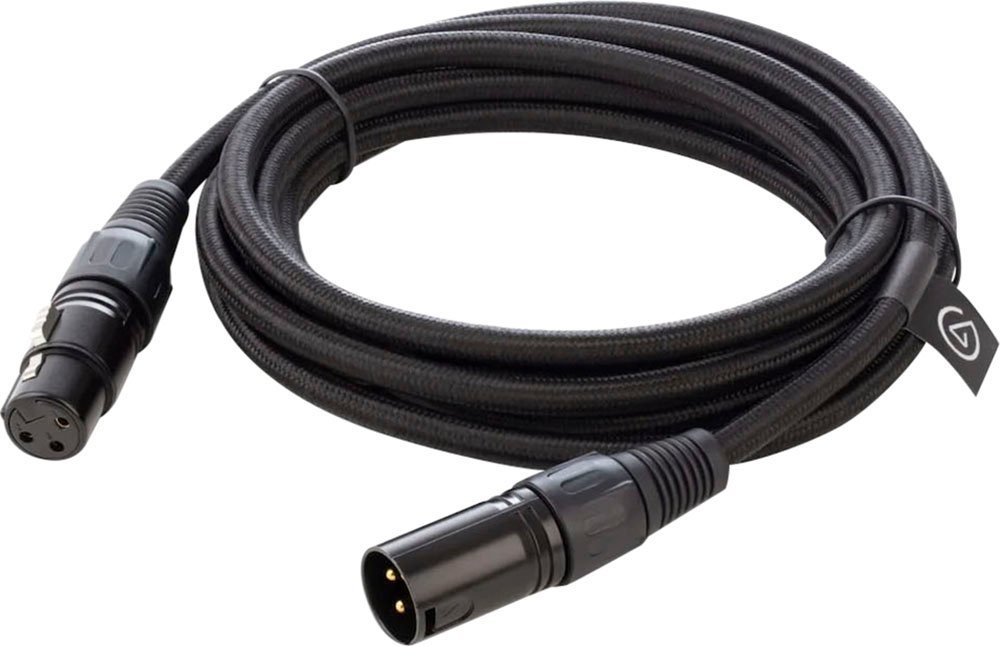 Corsair Elgato XLR Microphone Cable Audio-Kabel, (300 cm), Geschirmtes Mikrofonkabel für Studioaufnahme von Corsair