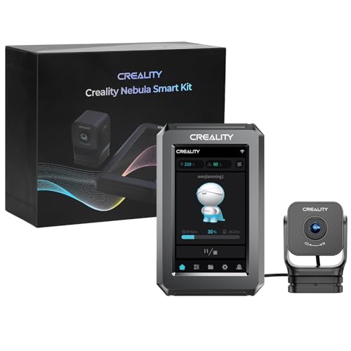 Creality Nebula Pad und Kamera Smart Kit, High Speed Druck Control Pad, Dual Core CPU 4,3 Zoll Touchscreen, Echtzeit Überwachung Time-Lapse 3D Drucker Kamera für Ender 3 Pro V2 Neo V3 SE von Creality