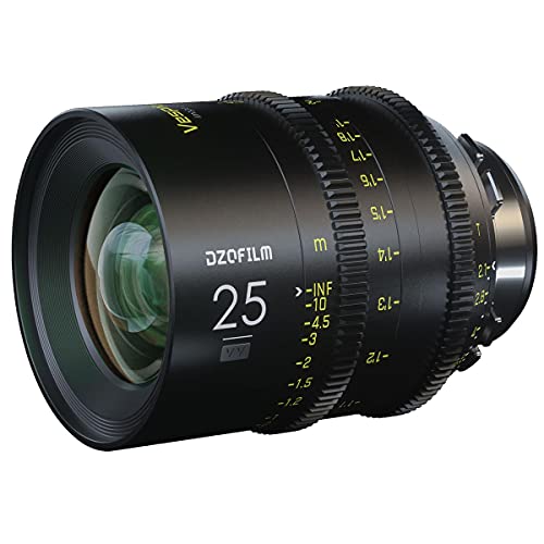 DZOFILM Cine Lens Vespid Prime 25 T2.1 for PL/EF Mount (VV/FF) von DZOFILM