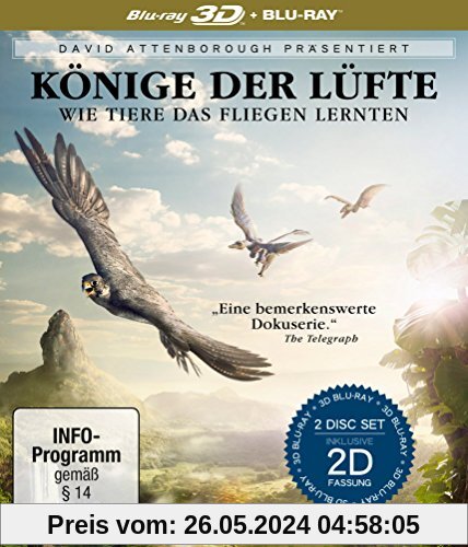 David Attenborough: Könige der Lüfte  (+ Blu-ray 2D) von David Lee