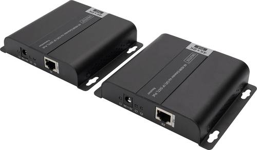 Digitus DS-55124 1 Port HDMI Extender Set Extender über Netzwerkkabel, Metallgehäuse, Ultra HD-fä von Digitus