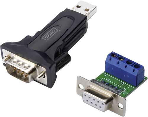 Digitus USB 2.0 Adapter [1x RS485-Stecker - 1x USB 2.0 Stecker A] DA-70157 von Digitus
