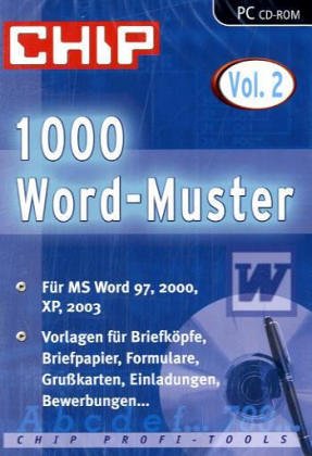 1000 Word-Muster, CD-ROM Für Windows 98/ME/2000/XP von Döbeler