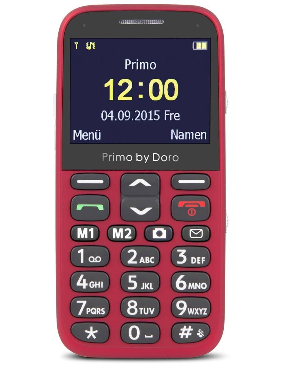 DORO Handy Primo 366, rot von Doro