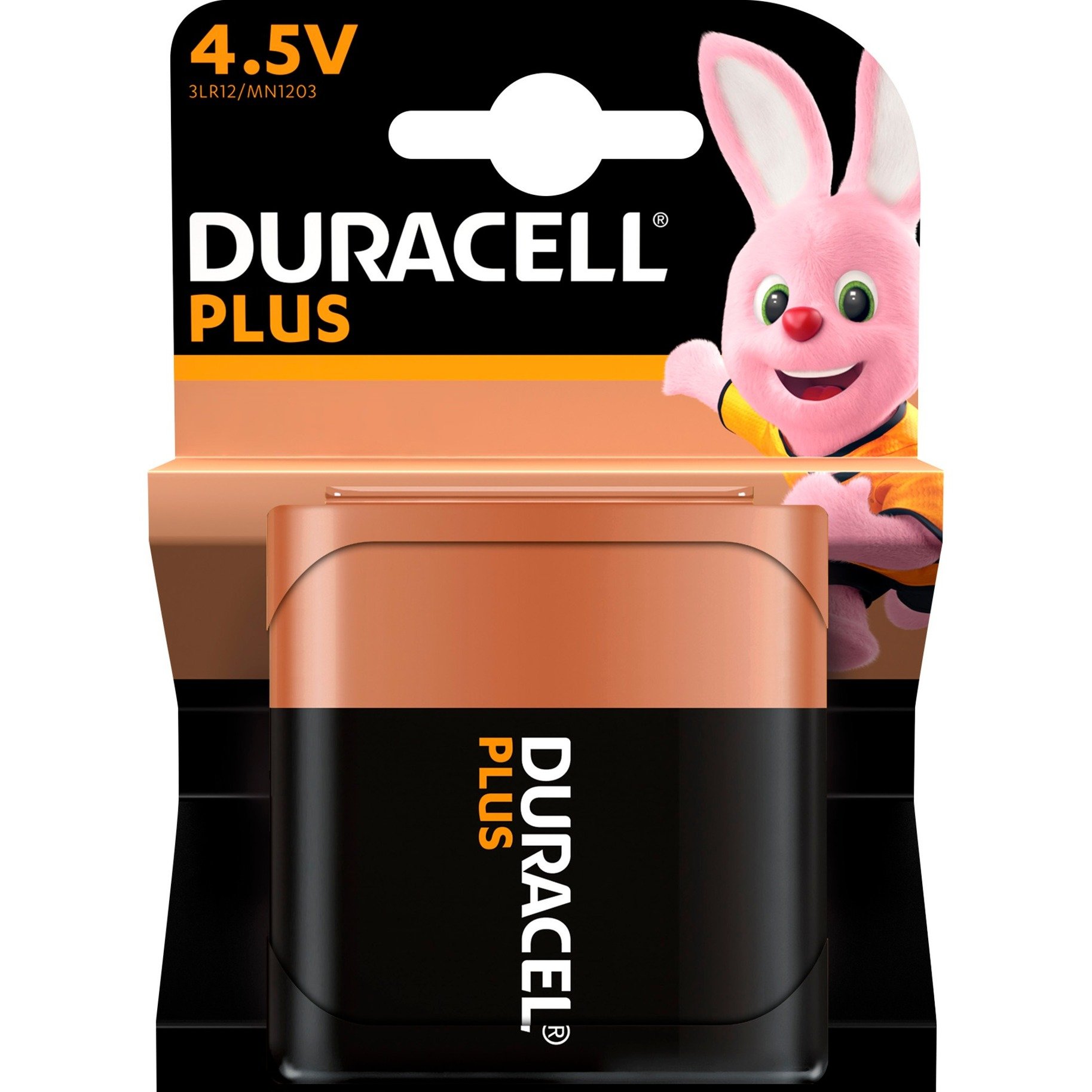 Plus 4,5V, Batterie von Duracell
