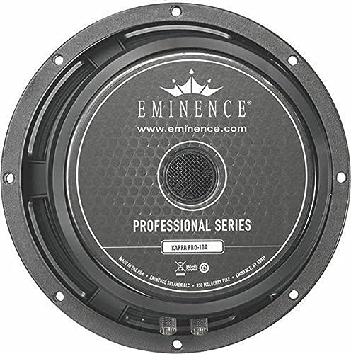 Eminence Professional Series Kappa Pro 10A 10" Ersatz PA Lautsprecher, 500 Watt bei 8 Ohm von EMINENCE