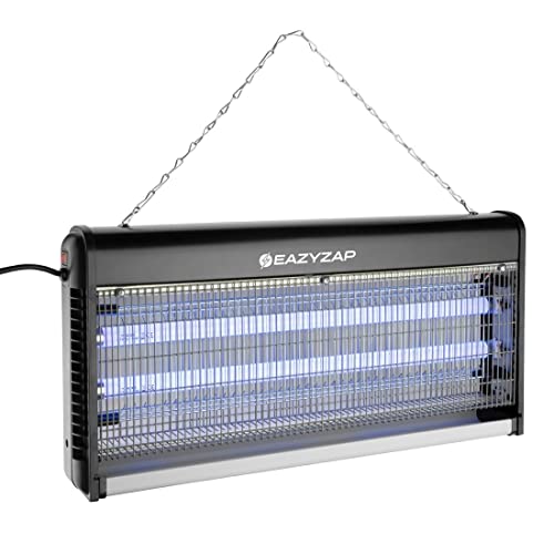 Eazyzap FD498 Energieeffizienter LED Fliegen- und Insektenvernichter | 150m² Reichweite | Eco-Lampen: 2 x 10 Watt | Ersatzbirne AJ638 von Eazyzap