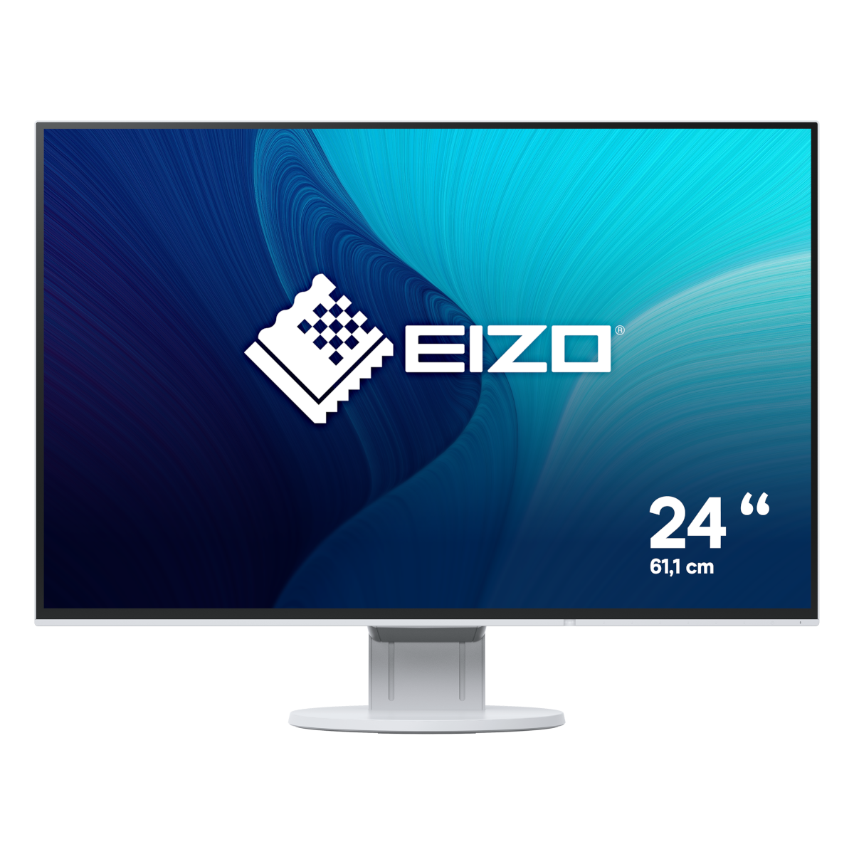 Eizo FlexsScan EV2456-WT - 61 cm (24 Zoll), LED, IPS-Panel, Höhenverstellung, DisplayPort von Eizo