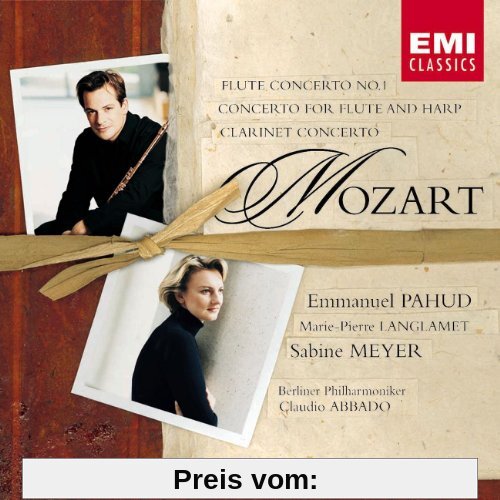 Flute Concerto No. 1 / Concerto for Flute and Harp / Clarinet Concerto von Emmanuel Pahud