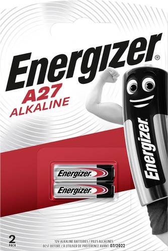 Energizer A27 Spezial-Batterie 27A Alkali-Mangan 12V 22 mAh 2St. von Energizer