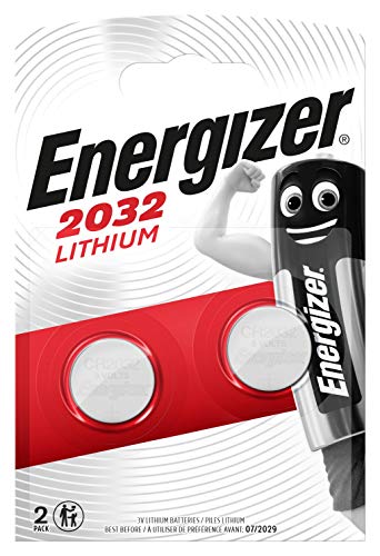 Energizer CR2032 Batterien, Lithium Knopfzelle, 2 Stück von Energizer