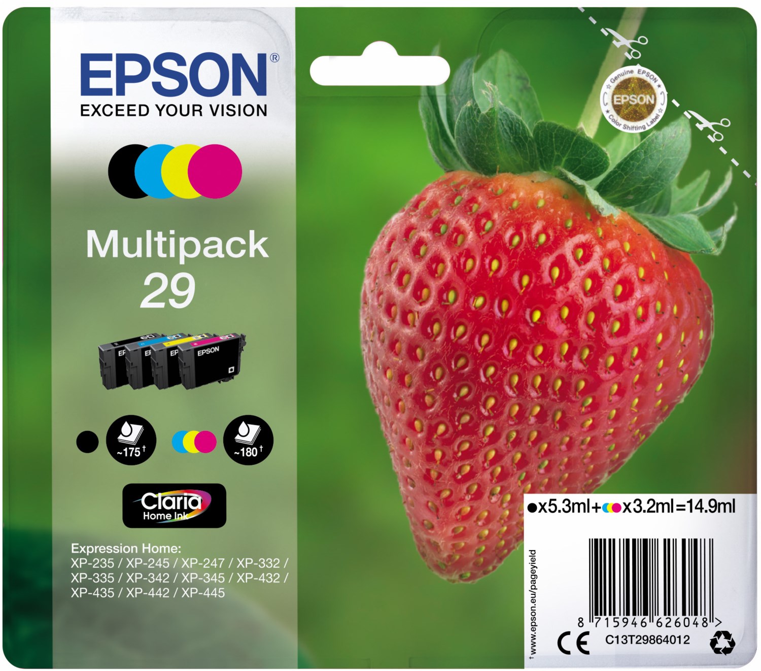 29 Claria Home Multipack 4-farbig von Epson