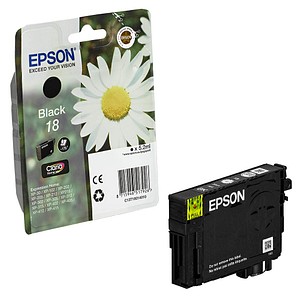 EPSON 18 / T1801  schwarz Druckerpatrone von Epson