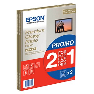 EPSON Fotopapier S042169 DIN A4 glänzend 255 g/qm 2x 15 Blatt von Epson