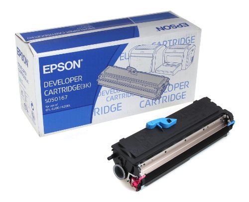 Epson EPL-N6200 Tonerkartusche für Laserdrucker, 3.000 Seiten, EPL-6200N, EPL-6200, EPL-6200L, Schwarz, 350 x 120 x 169 mm, 730 g von Epson