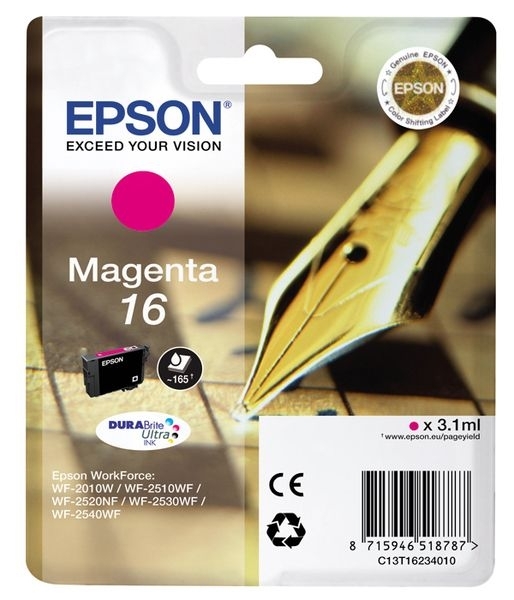 Epson Singlepack magenta 16 Ultra Ink T1623 von Epson