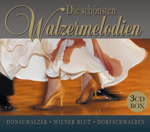 Die schönsten Walzermelodien (50 Klassikhits auf 3 CDs - Donauwalzer, Wiener Blut, Dorfschwalben uva.) von Euro Trend (MCP Sound & Media)