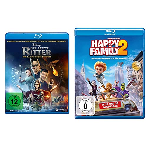 Der letzte Ritter und das magische Schwert [Blu-ray] & Happy Family 2 [Blu-ray] von Euro Video