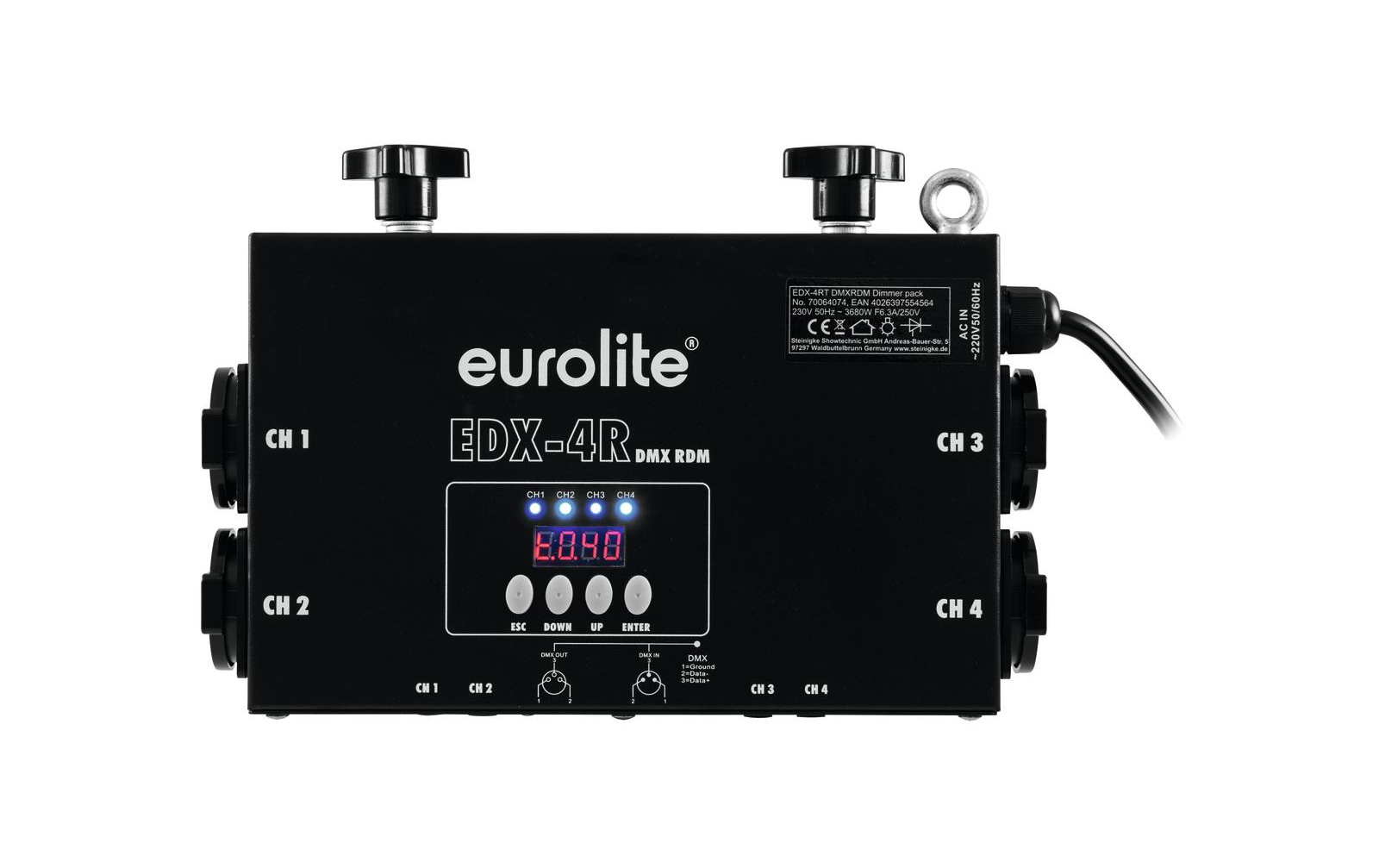 Eurolite EDX-4RT DMX RDM Truss Dimmerpack von Eurolite