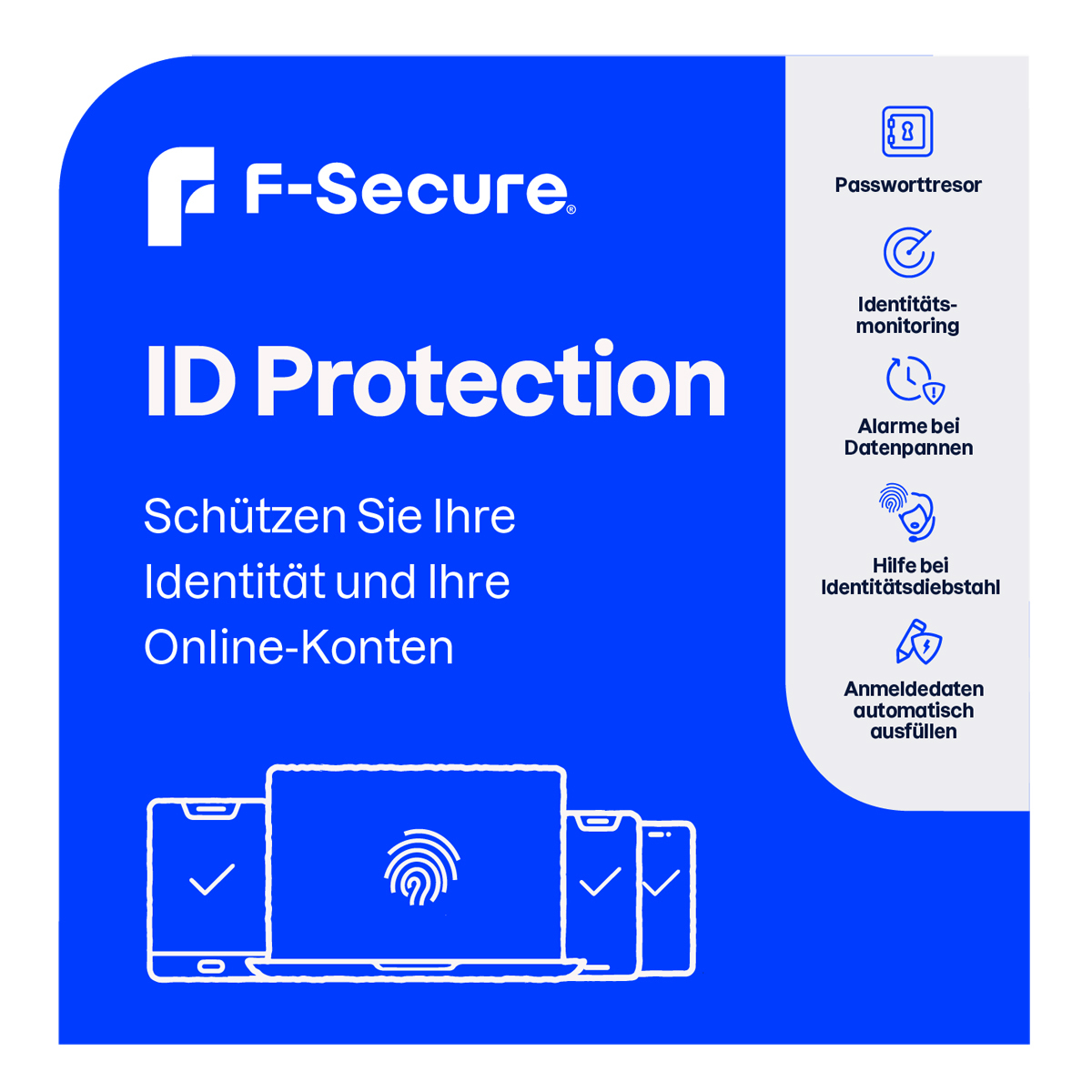 F-Secure ID Protection [5 Geräte - 1 Jahr] von F-Secure