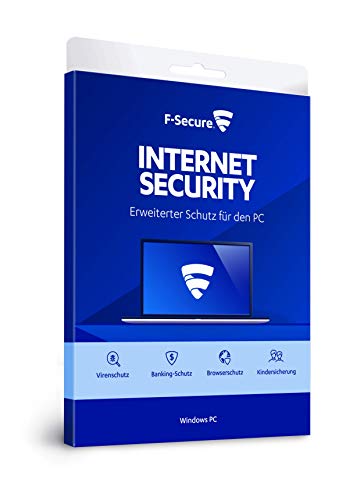 F-Secure Internet Security - 1 Jahr / 1 PC [Aktivierungscode in Boxverpackung] von F-Secure