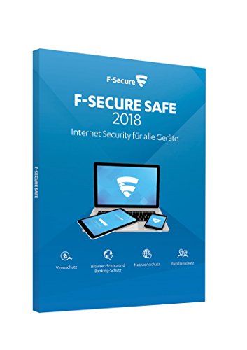 F-Secure SAFE Internet Security 2018 - 1 Jahr / 3 Geräte von F-Secure