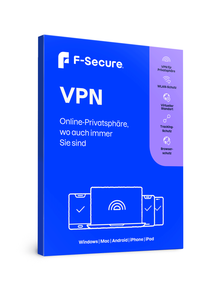 F-Secure VPN (5 Devices - 2 Years) ESD von F-Secure