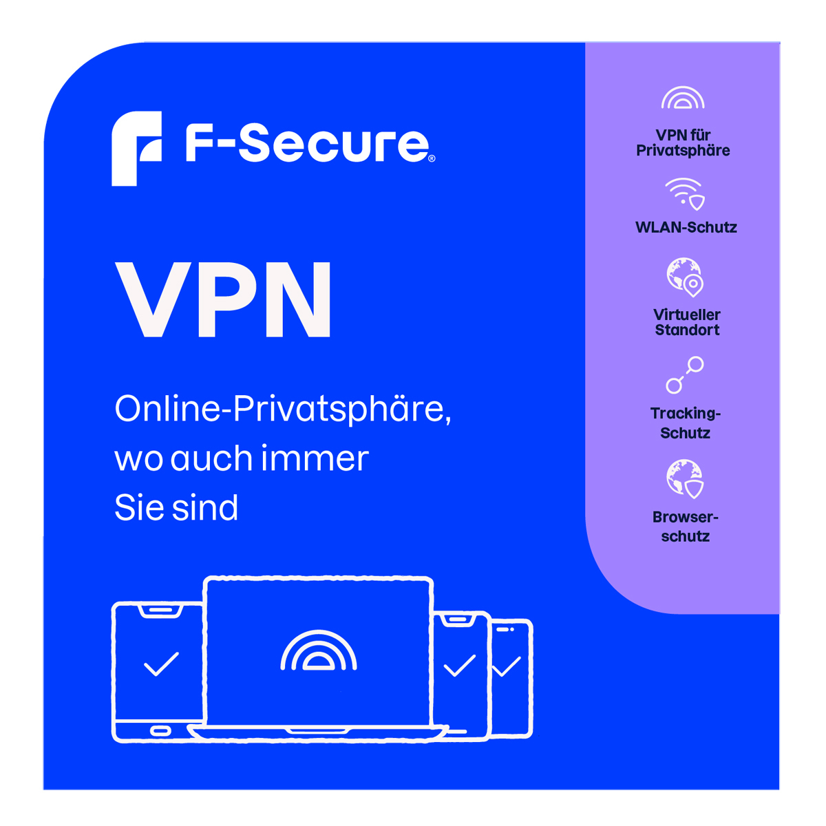 F-Secure VPN [3 Geräte - 1 Jahr] [Vollversion] von F-Secure