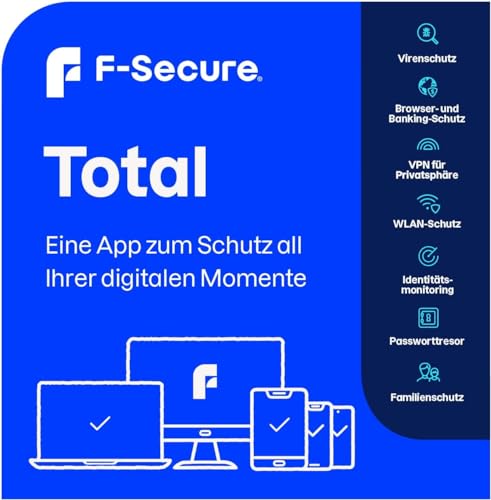 [TEST] F-Secure Total | 3 Geräte | Monatliches Abonnement von F-Secure