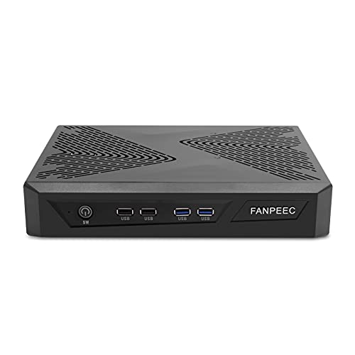 FANPEEC Core i7 9700F Mini Gaming PC Windows 11 Pro Game Mini Computer 64GB DDR4 RAM 512GB NVME SSD 1TB HDD, DP+2×HD+DV, WiFi 5, BT 4.2, NVIDIA GTX 1650 Gaming PC Desktop Computer von FANPEEC
