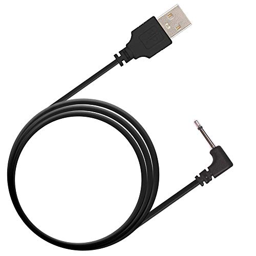FENERGY SHOP Ersatz-DC-Ladekabel | USB-Ladekabel – 2,5 mm (schwarz) für kabellose Massagegeräte – schnelles Aufladen von FENERGY SHOP