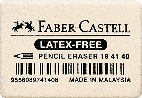 Faber-Castell 184140 Radiergummi 7041-40 34x26x8mm von Faber-Castell