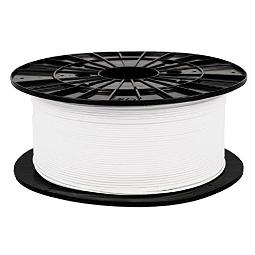 FilamentPM 3D Filament - PETG, 1kg / 1.75mm - Weiß (white), Druck Temperatur 230-260°C von FilamentPM