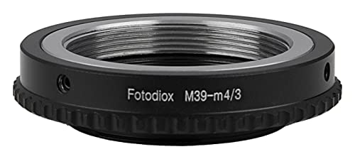 Fotodiox Lens Mount Adapter Compatible with M39/L39 (x1mm Pitch) Lenses on Micro Four Thirds Mount Cameras von Fotodiox