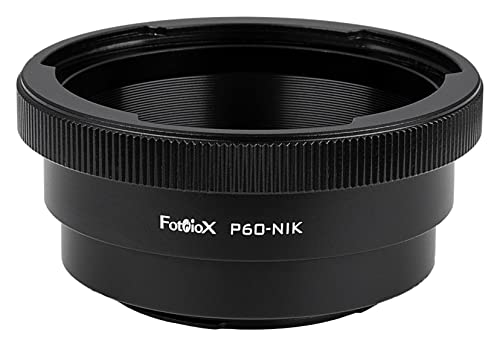 Fotodiox Lens Mount Adapter Compatible with Pentacon 6 (Kiev 60) Lenses on Nikon F-Mount Cameras von Fotodiox