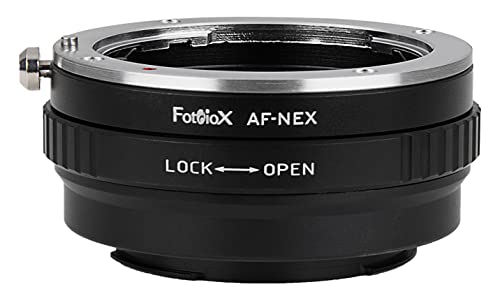Fotodiox Lens Mount Adapter Compatible with Sony A-Mount and Minolta AF Lenses on Sony E-Mount Cameras von Fotodiox