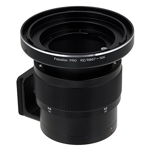 Fotodiox Pro Lens Mount Adapter Compatible Mamiya RB67 and RZ67 Lenses on Nikon F-Mount Cameras von Fotodiox