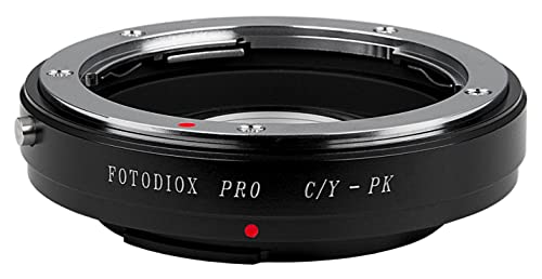 Fotodiox Pro Lens Mount Adapter Compatible with Contax/Yashica (CY) Lenses on Pentax K-Mount Cameras von Fotodiox
