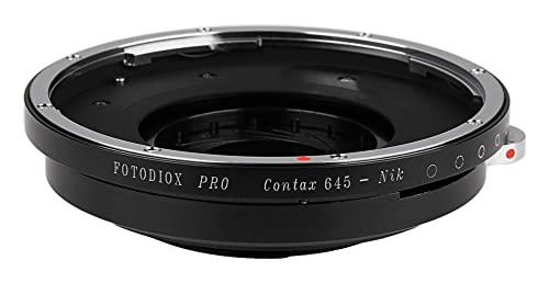 Fotodiox Pro Lens Mount Adapter Compatible with Contax 645 Lenses on Nikon F-Mount Cameras von Fotodiox