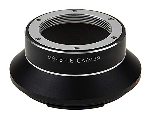 Fotodiox Pro Lens Mount Adapter Compatible with L39 Leica Visoflex Lenses on Mamiya 645 Cameras von Fotodiox