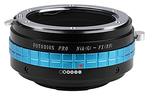 Fotodiox Pro Lens Mount Adapter Compatible with Nikon F-Mount G-Type Lenses on Fujifilm X-Mount Cameras von Fotodiox