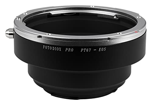 Fotodiox Pro Lens Mount Adapter Compatible with Pentax 6x7 Lenses on Canon EOS EF/EF-S Cameras von Fotodiox