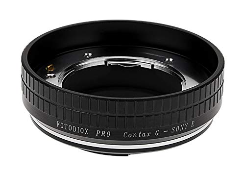 Fotodiox Pro Lens Mount Adapter Compatible with Select Contax G Lenses on Sony E-Mount Cameras von Fotodiox