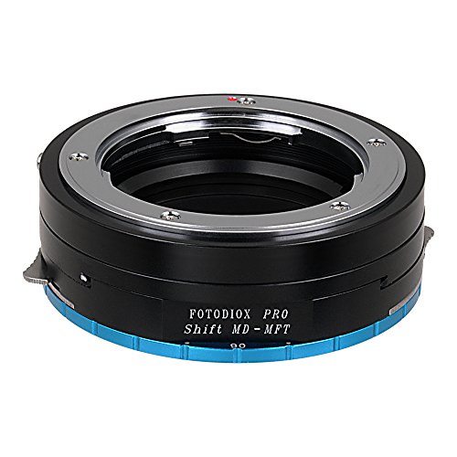 Fotodiox Pro Shift Lens Mount Adapter Compatible with Minolta MD Lenses on Micro Four Thirds Mount Cameras von Fotodiox