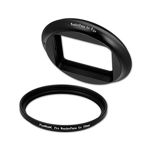 Fotodiox Pro WonderPana Go Filter Adapter Kit - GoTough Filter Adapter f/GoPro Hero3+ and Hero4 Slimline Housing w/58mm Step-Up Ring von Fotodiox