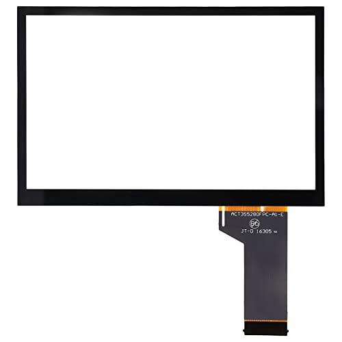 Hlyjoon LCD-Touchscreen-Digitalisierer, Auto-CD-Touchscreen TDO‑WVGA0633F00039 CD-DVD-Touchscreen Ersatz für MIB von Fydun