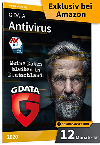 G DATA Antivirus 2020 | 15 Windows PC - 1 Jahr | Download - Jährliches Abo | Made in Germany von G DATA