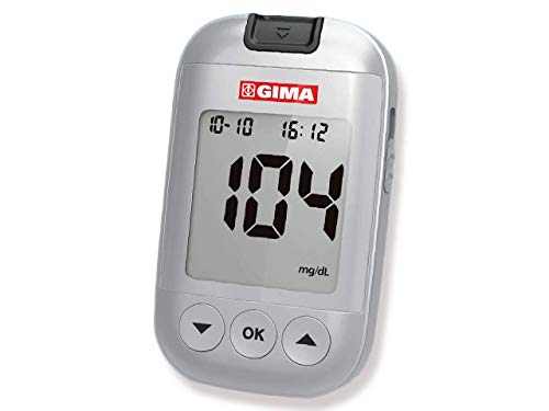 GIMA Blutzuckermessgerät, nur Blutzuckermessgerät, zur Blutzuckerkontrolle und -überwachung, GB,IT,SE,FI von GIMA