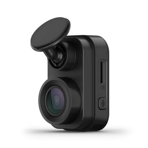 Garmin Dash Cam Mini 2 – ultrakompakte Dashcam mit automatischer Unfallerkennung, weitem 140° Bildwinkel, scharfen HD-Aufnahmen in 1080p, Sprachsteuerung und vernetzten Services für mehr Sicherheit von Garmin