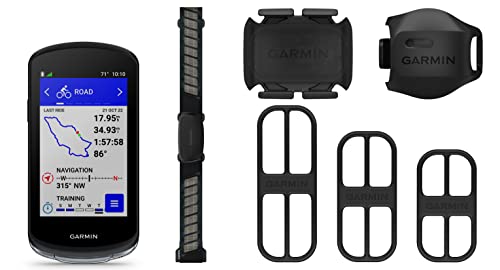 Garmin Edge® 1040 GPS Fahrradcomputer On und Off-Road, Spot-on-Genauigkeit, langlebiger Akku, Bundle von Garmin